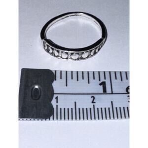 Moon Phase Thin Dainty Ring Size 7